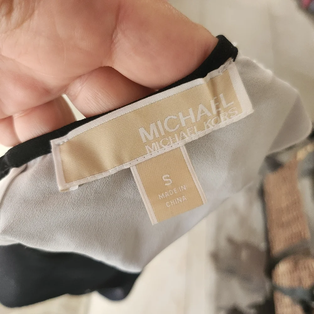 Michael Kors Double-Layer Tank Top size S